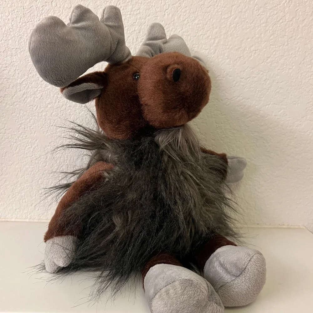 Ganz‎ Stuffed Mylo Moose. 18” Tall.